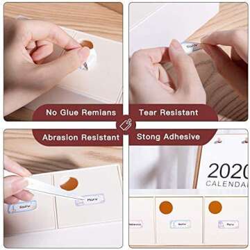 Phomemo D30 Self-Adhesive Thermal Labels for Easy Labeling