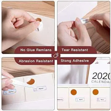 Phomemo D30 Self-Adhesive Thermal Labels for Easy Labeling