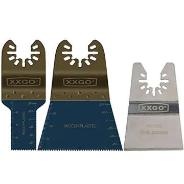 XXGO 25 Pcs Oscillating Tool Accessory Kit for All Tools