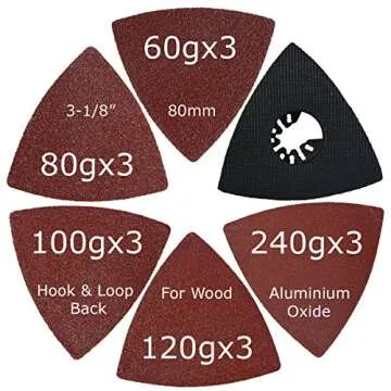 XXGO 25 Pcs Oscillating Tool Accessory Kit for All Tools