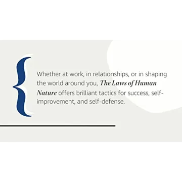 The Laws of Human Nature Insights into Behavior