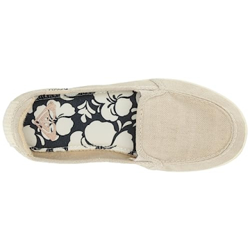 Roxy Women's Minnow VII Eco-Friendly Loafer in Oatmeal