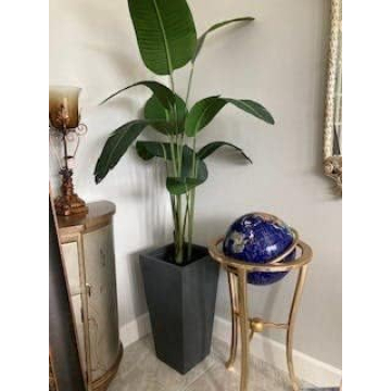 55-Inch Bird of Paradise Artificial Plant, Elegant Faux Decor