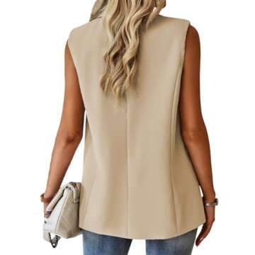 Summer Outfits for Women Trendy Fashion Tops 2025 Vegas Womens Summer Clothes Apparel Women's Summer Outfits Womens Fashion Work Influencers Picks Womens Clothes 2025 Beige L