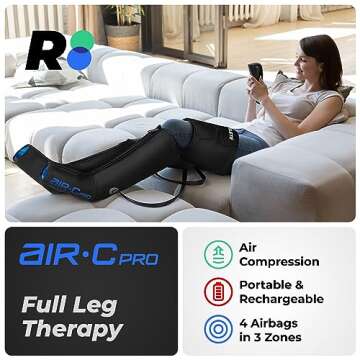 Rechargeable REATHLETE Leg Massager for Athletes