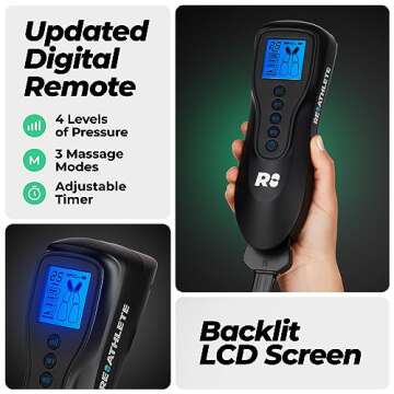 Rechargeable REATHLETE Leg Massager for Athletes