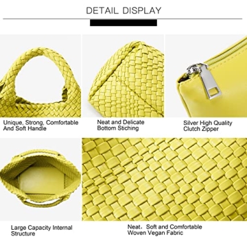 Stylish Woven Vegan Leather Tote for Every Occasion