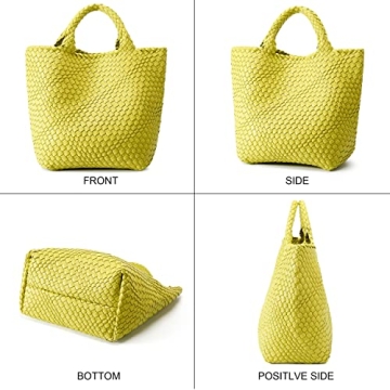 Stylish Woven Vegan Leather Tote for Every Occasion