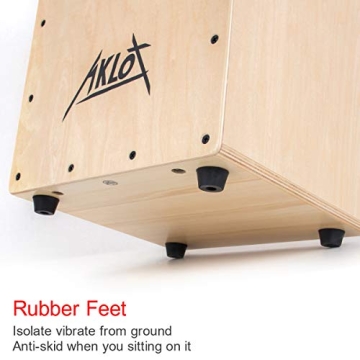 Quality AKLOT Cajon Drum Box for Musicians of All Levels