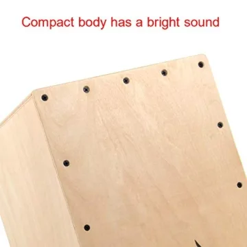 Quality AKLOT Cajon Drum Box for Musicians of All Levels