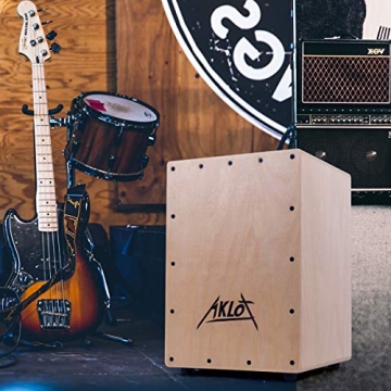 Quality AKLOT Cajon Drum Box for Musicians of All Levels