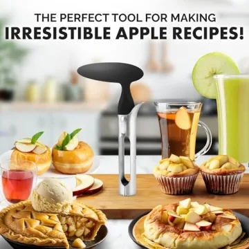 Zulay Kitchen Premium Apple Corer - Ultra Sharp Stainless Steel Tool