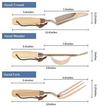 Sporgard 3-Piece Gardening Tool Set for Garden Lovers