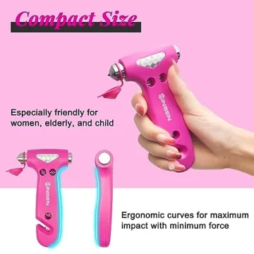 SINSEN Car Safety Hammer: Essential Emergency Tool for All Drivers