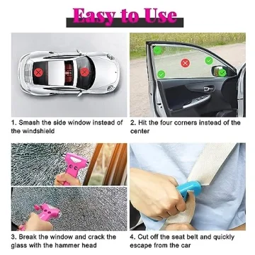 SINSEN Car Safety Hammer: Essential Emergency Tool for All Drivers