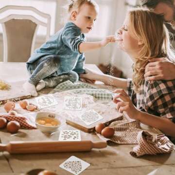 Patelai 12 Pcs Stencil for Bread Artisan Bread Stencils Baking Mold Set Cook Baking Template, Cake, Pie, or Cookie Template Mold for Decorating, 12 Style(3 x 3 Inch)