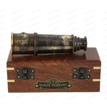 Nautical Spyglass Telescope for Captivating Vision