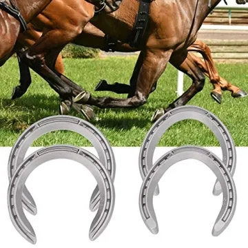 Durable Aluminium Alloy Horseshoes for Horse Riding