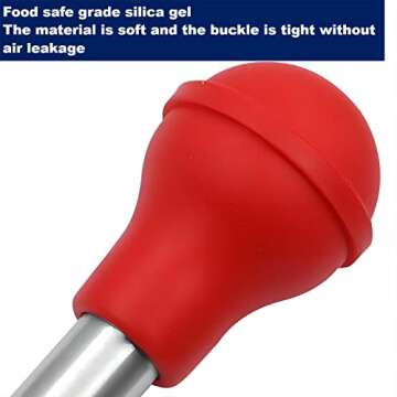 IFFMYJB Turkey Baster Set - Quality Meat Injector & Tools