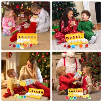 CPSYUB Matching Eggs Educational Toy for Toddlers