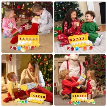 CPSYUB Matching Eggs Educational Toy for Toddlers