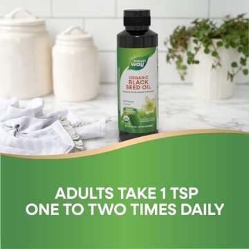 Nature's Way Organic Black Seed Oil, 8 fl oz Quality Supplement