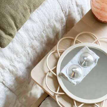 Willow Soothing Silver Nursing Cups, 2 Pack, Breastfeeding Nipple Covers for Protection & Pain Relief, BPA Free