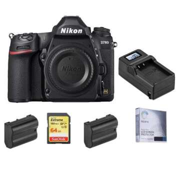 Nikon D780 FX-Format DSLR Camera Body - High Performance & Versatile