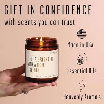Celebrate Mom with an Elegant Soy Candle Gift