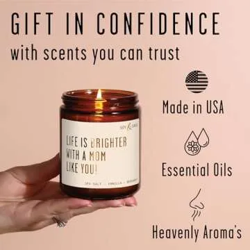 Celebrate Mom with an Elegant Soy Candle Gift