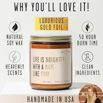 Celebrate Mom with an Elegant Soy Candle Gift