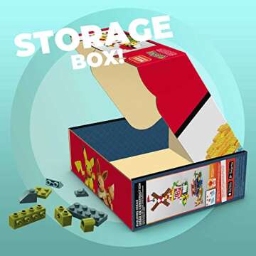 Mega Pokémon Building Toy Set - 450 Pieces with Characters
