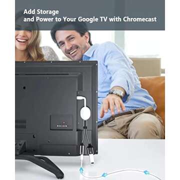 USB C OTG Adapter with PD Charging for iPhone & Galaxy