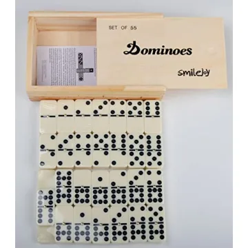 Quality Smilejoy Dominoes Set for Fun Family Game Nights