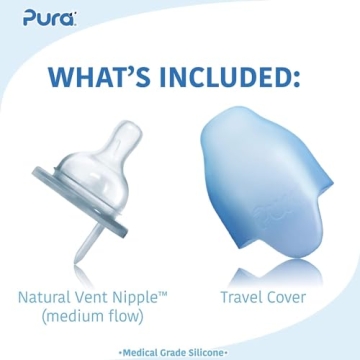 Pura Kiki Stainless Steel Sippy Cup for Kids