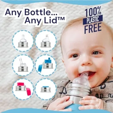 Pura Kiki Stainless Steel Sippy Cup for Kids