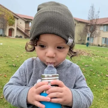 Pura Kiki Stainless Steel Sippy Cup for Kids