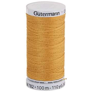 Gütermann Jeans Thread 100 Yards-Gold