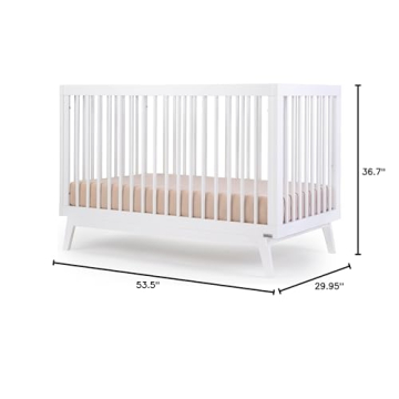 dadada Baby Soho Crib - Convertible, GREENGUARD Certified
