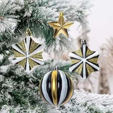 59ct Shatterproof Christmas Ball Ornaments Set - Deer Theme