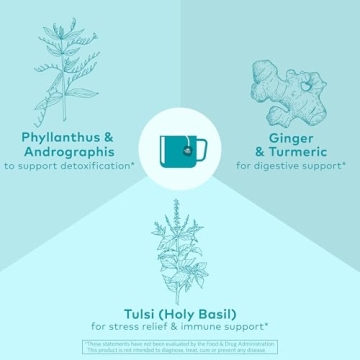 Organic India Tulsi Detox Tea - Stress Relief & Cleansing