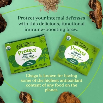 Chaga Mushroom Elixir by Four Sigmatic Coffee Alternative