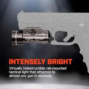 Streamlight TLR-1 300-Lumen Tactical Light for Firearms
