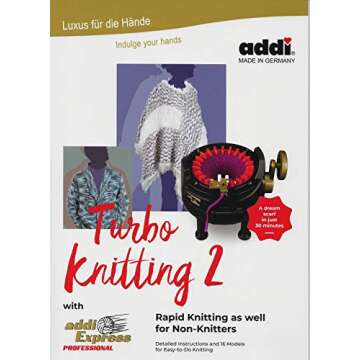 I Want IT All - MEGA PRO Set - Two addi Knitting Machines with Pattern Books and Accessories