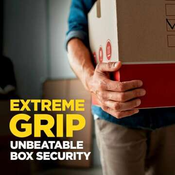 Scotch Box Lock Packaging Tape with Extreme Grip