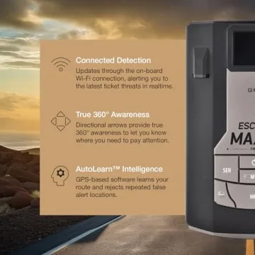 Escort MAX 360c Radar Detector - Ultimate Driving Safety