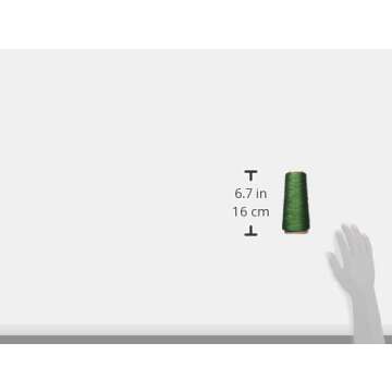 DMC 6-Strand Embroidery Floss - Hunter Green Very Dark, 100gm