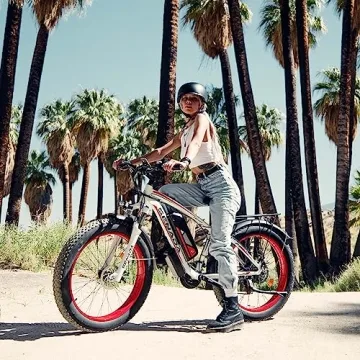 SENADA 1000W Electric Bike 30MPH Long Range Fat Tire