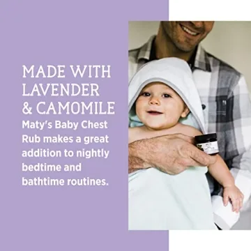Maty's Baby Chest Rub for Soothing Comfort and Relief