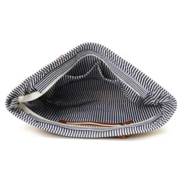 Stylish Straw Beach Bag with Cute Tassels for Summer